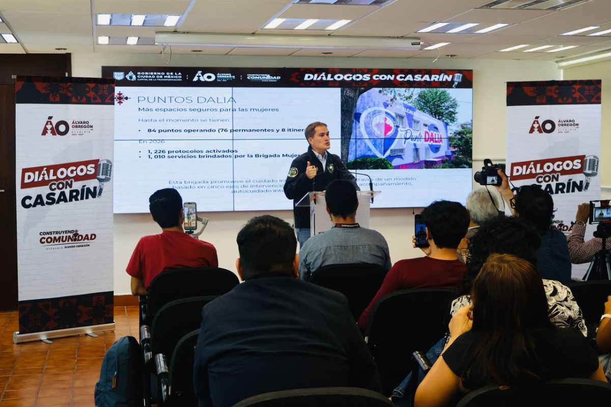 ÁLVARO OBREGÓN CONSOLIDA SEGURIDAD CON LA MAYOR CAÍDA DE HOMICIDIOS EN CDMX