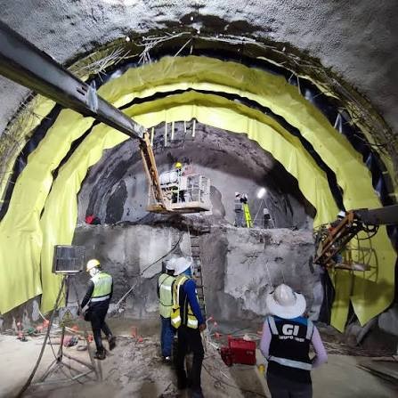 AMPLIACIÓN DE LA LÍNEA 12 DEL METRO AVANZA CON SISTEMA DE IMPERMEABILIZACIÓN ÚNICO EN EL MUNDO