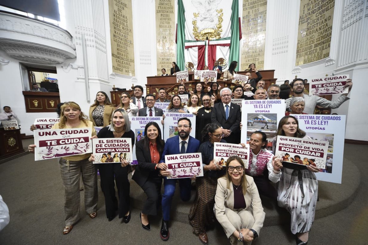 APRUEBA CONGRESO CAPITALINO LEY DEL SISTEMA DE CUIDADOS