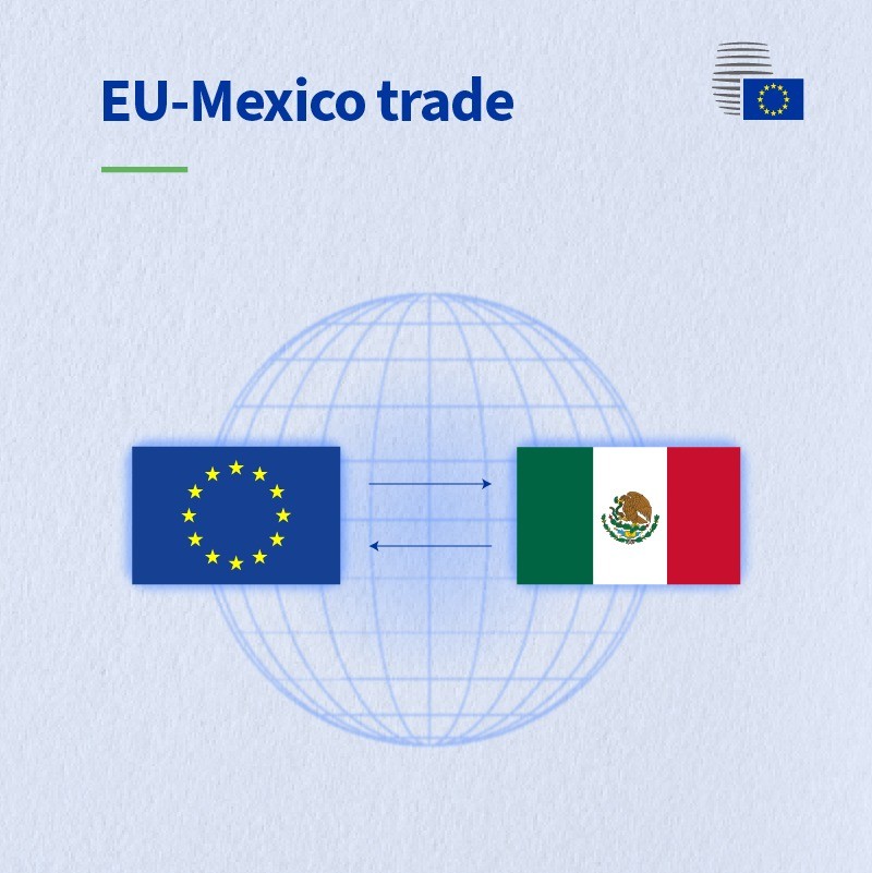 APRUEBAN POR UNANIMIDAD EL ACUERDO COMERCIAL INTERINO ENTRE MÉXICO Y LA UNIÓN EUROPEA