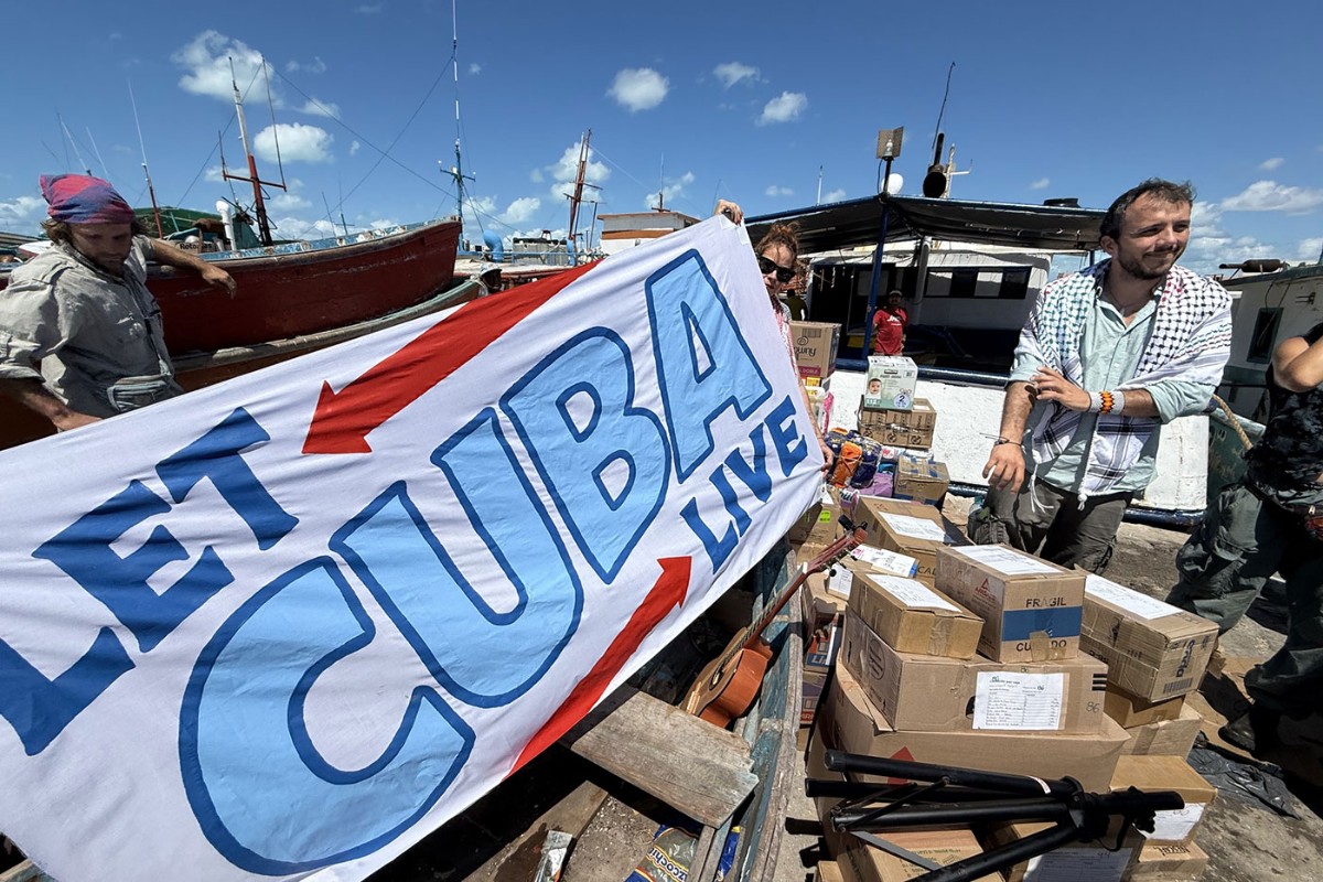 ARRIBA A CUBA EL BUQUE ‘GRANMA 2.0’ CON 30 TONELADAS DE AYUDA HUMANITARIA DESDE MÉXICO