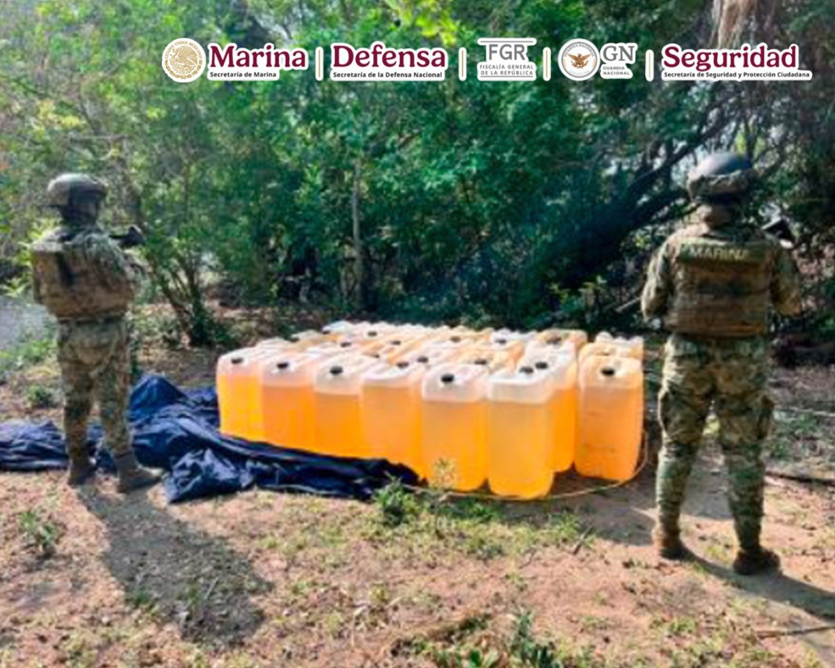 ASEGURAN 50 PAQUETES DE PRESUNTA COCAÍNA Y COMBUSTIBLE EN OPERATIVO EN CHIAPAS