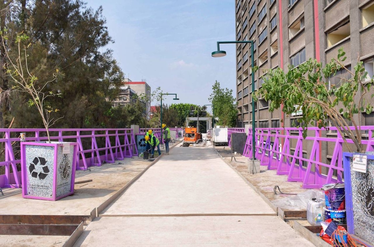 AVANZA CONSTRUCCIÓN DE CALZADA FLOTANTE EN TLALPAN RUMBO AL MUNDIAL 2026