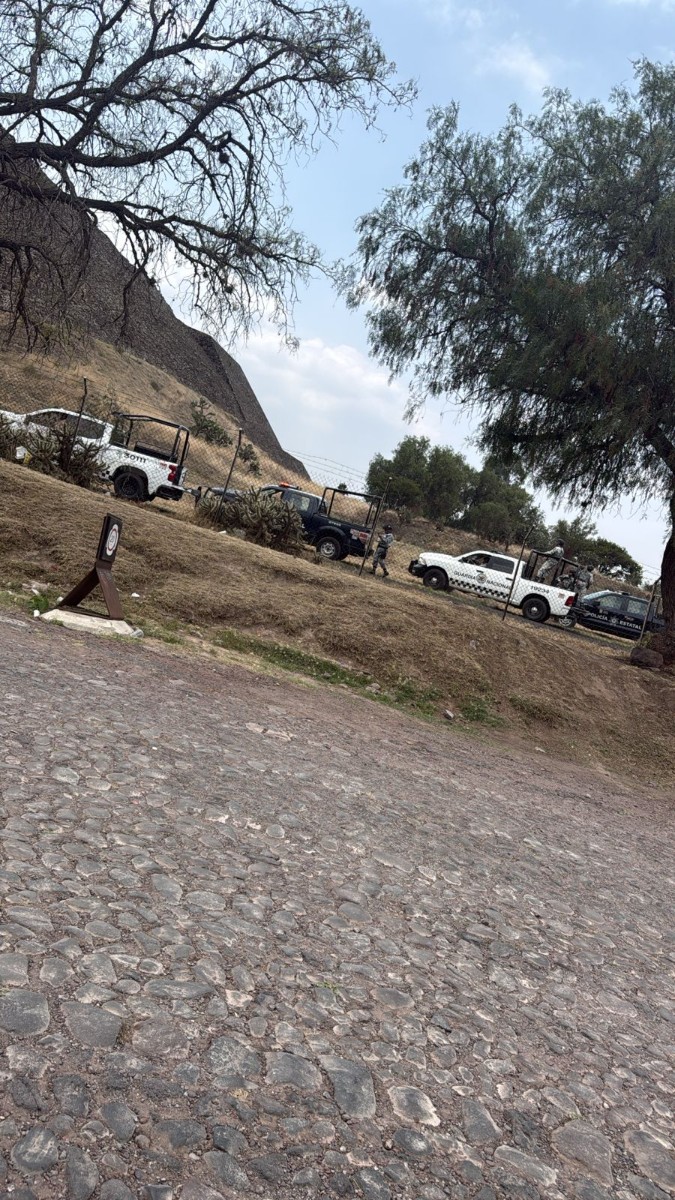 BLINDAN TEOTIHUACÁN CON MÁS DE 300 ELEMENTOS TRAS BALACERA