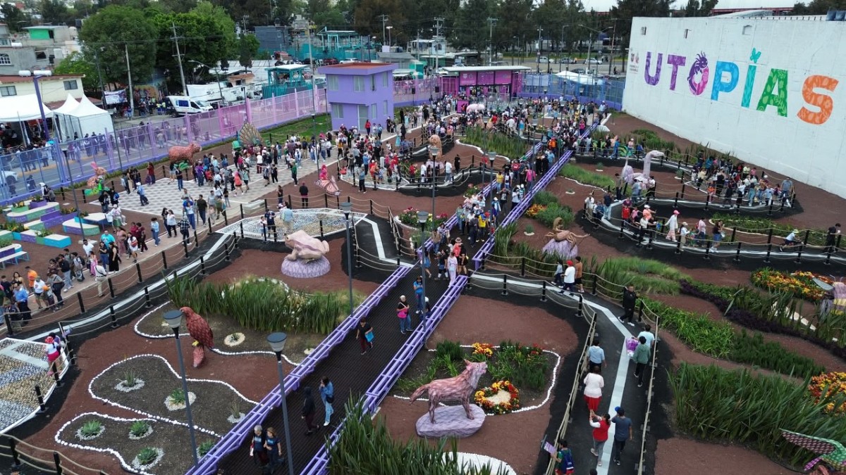 BRUGADA INAUGURA UTOPÍA ACATITLA