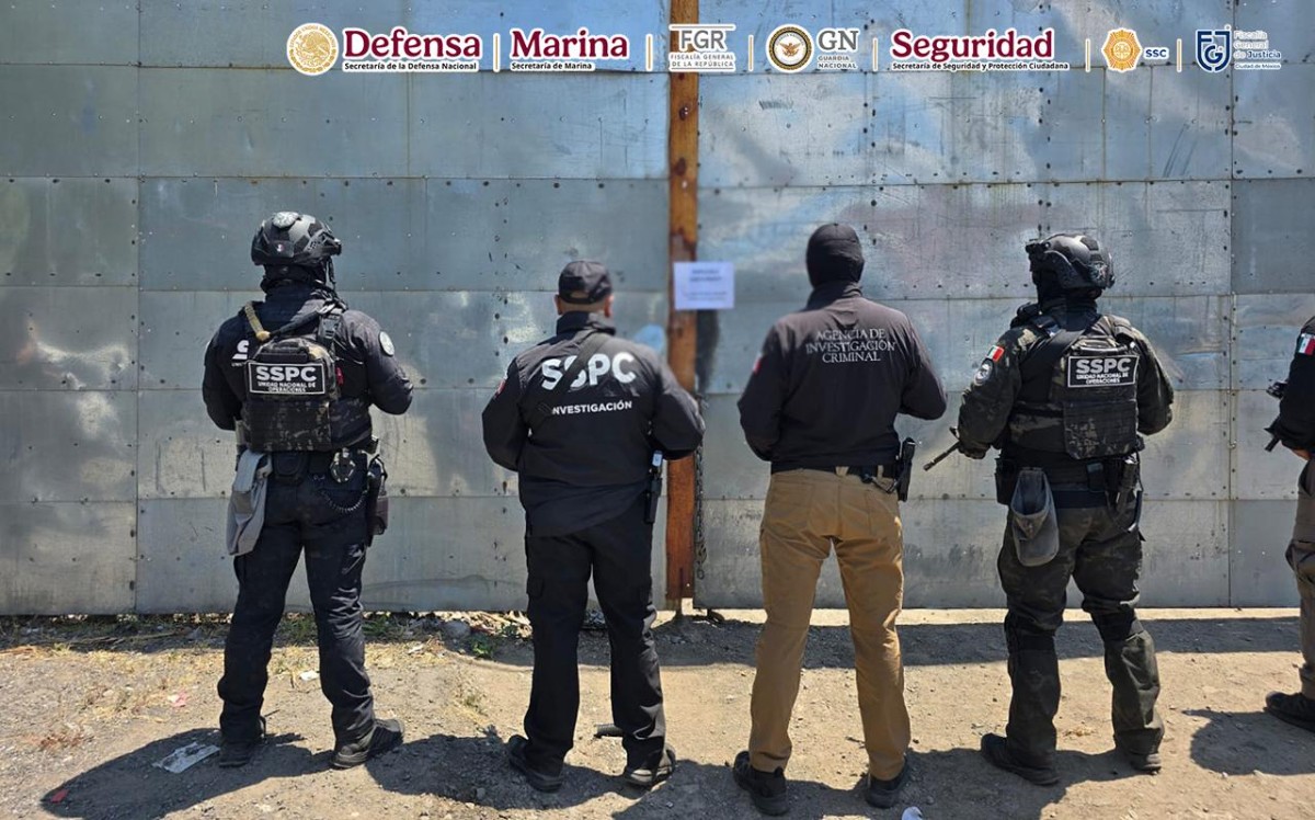CAE GRUPO DELICTIVO TRAS CATEOS EN CDMX Y EDOMEX; HAY NUEVE DETENIDOS Y 300 KILOS DE MARIHUANA ASEGURADOS