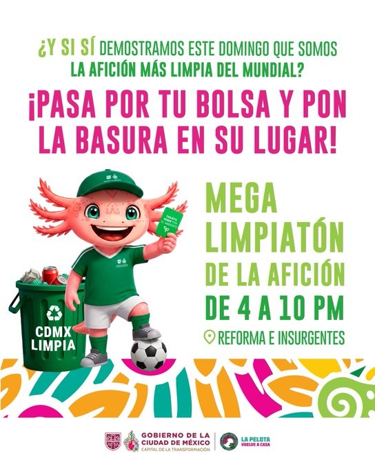 CALLES Y ESTADIOS LIMPIOS: LA INICIATIVA PARA TRANSFORMAR EL MANEJO DE RESIDUOS EN EL DEPORTE CAPITALINO