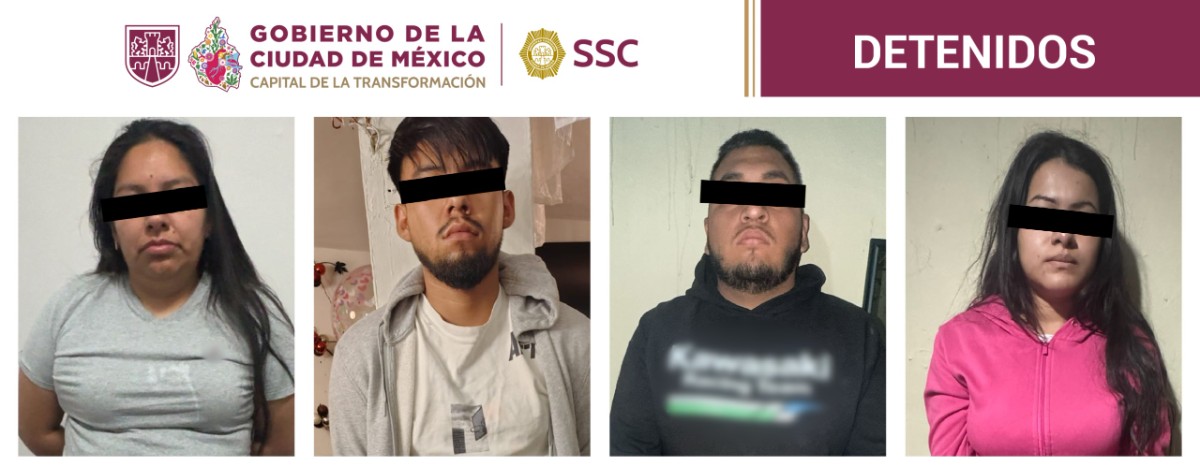 CATEOS EN AZCAPOTZALCO E IZTACALCO DEJAN CUATRO DETENIDOS Y MÁS DE 700 DOSIS DE DROGA ASEGURADAS