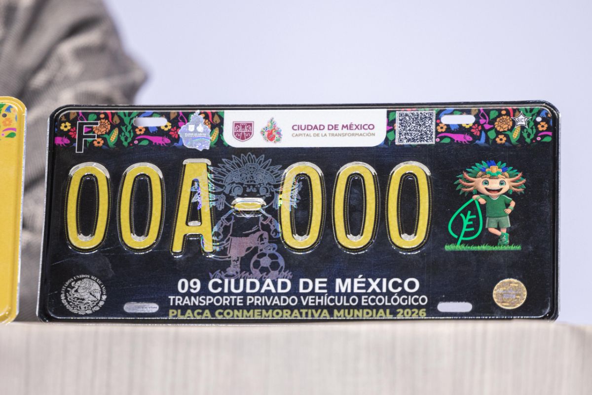 CDMX ARRANCA ENTREGA DE PLACAS CONMEMORATIVAS DEL MUNDIAL 2026: ESTO ES LO QUE DEBES SABER