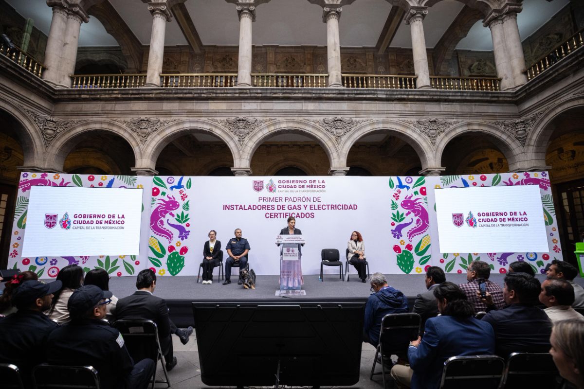 CDMX LANZA PRIMER PADRÓN DE INSTALADORES CERTIFICADOS PARA PREVENIR INCENDIOS Y EXPLOSIONES