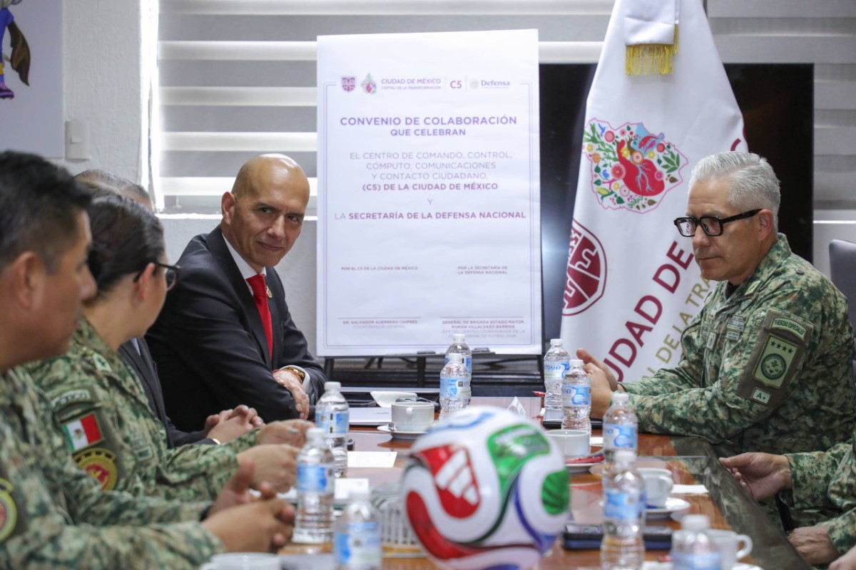 CDMX REFUERZA SEGURIDAD RUMBO AL MUNDIAL 2026 CON MÁS DE 13 MIL CÁMARAS