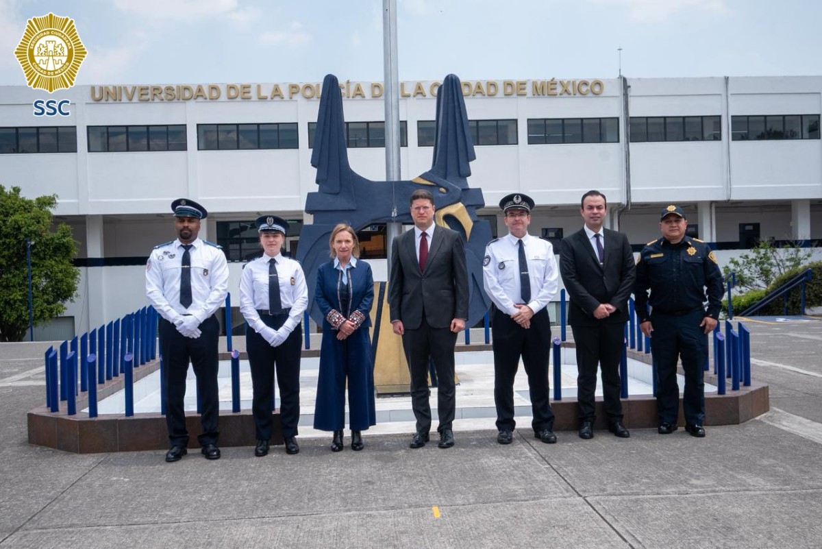 CDMX SE PREPARA PARA EL MUNDIAL: POLICÍA CAPITALINA RECIBE CAPACITACIÓN DE FRANCIA PARA CONTROL DE MULTITUDES