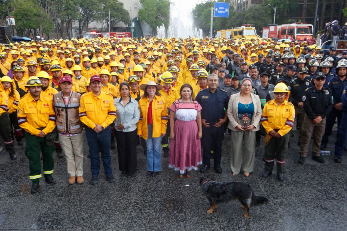 CIUDAD DE MÉXICO ARRANCA CAMPAÑA DE COMBATE A INCENDIOS FORESTALES 2026; REDUCIR AFECTACIONES ES LA META