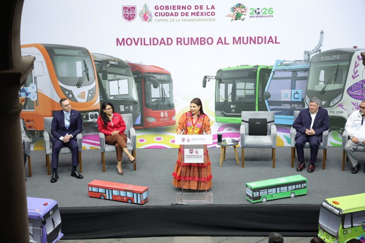 CIUDAD DE MÉXICO FORTALECE INFRAESTRUCTURA DE TRANSPORTE BAJO EL PLAN "MOVILIDAD RUMBO AL MUNDIAL"