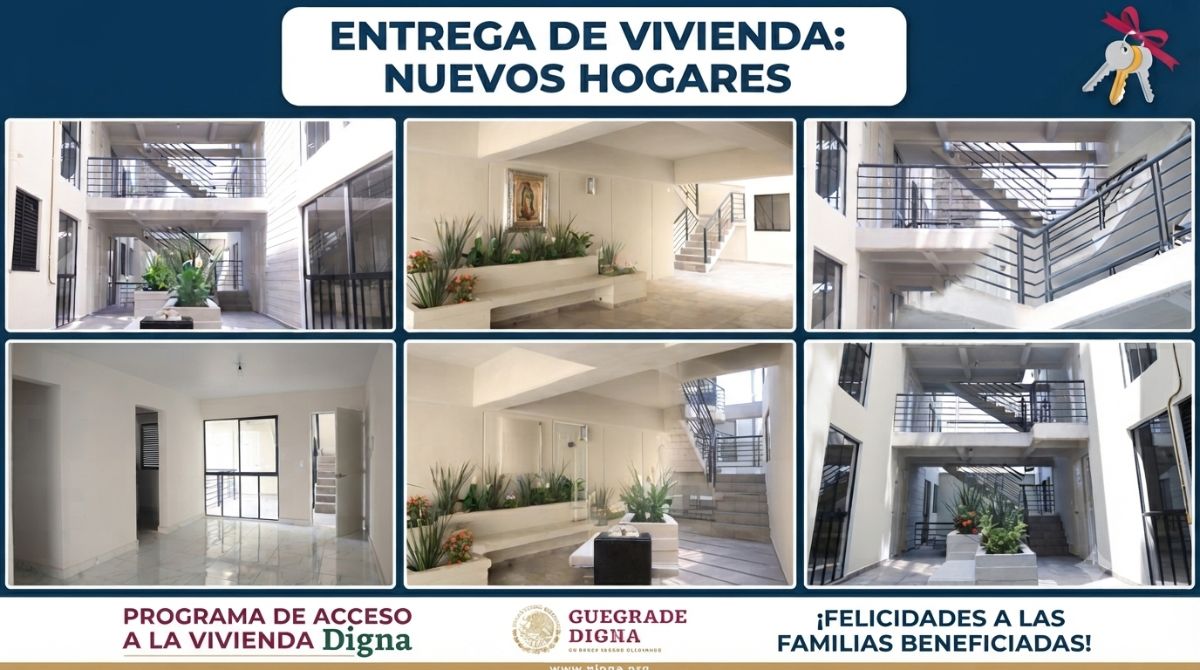 CIUDAD DE MÉXICO INAUGURA 106 NUEVAS VIVIENDAS SOCIALES EN GUSTAVO A. MADERO