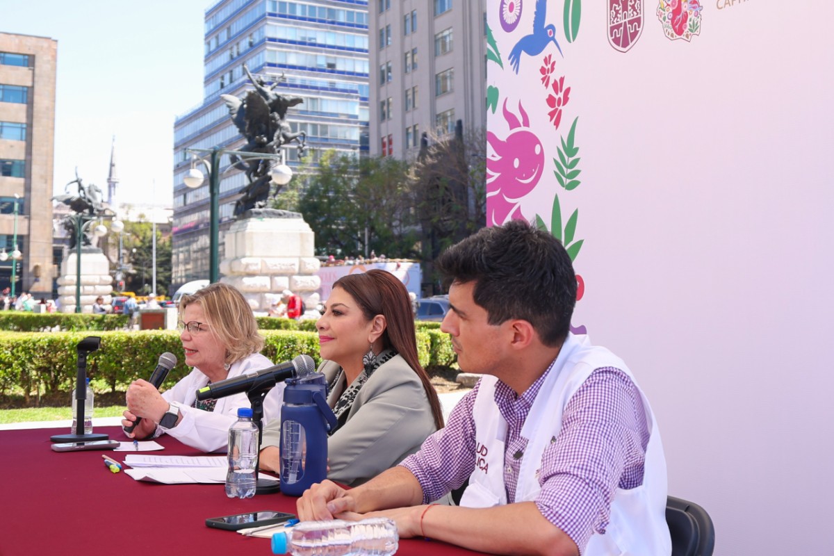 CIUDAD DE MÉXICO INTENSIFICA VACUNACIÓN CONTRA EL SARAMPIÓN ANTE BROTE REGIONAL
