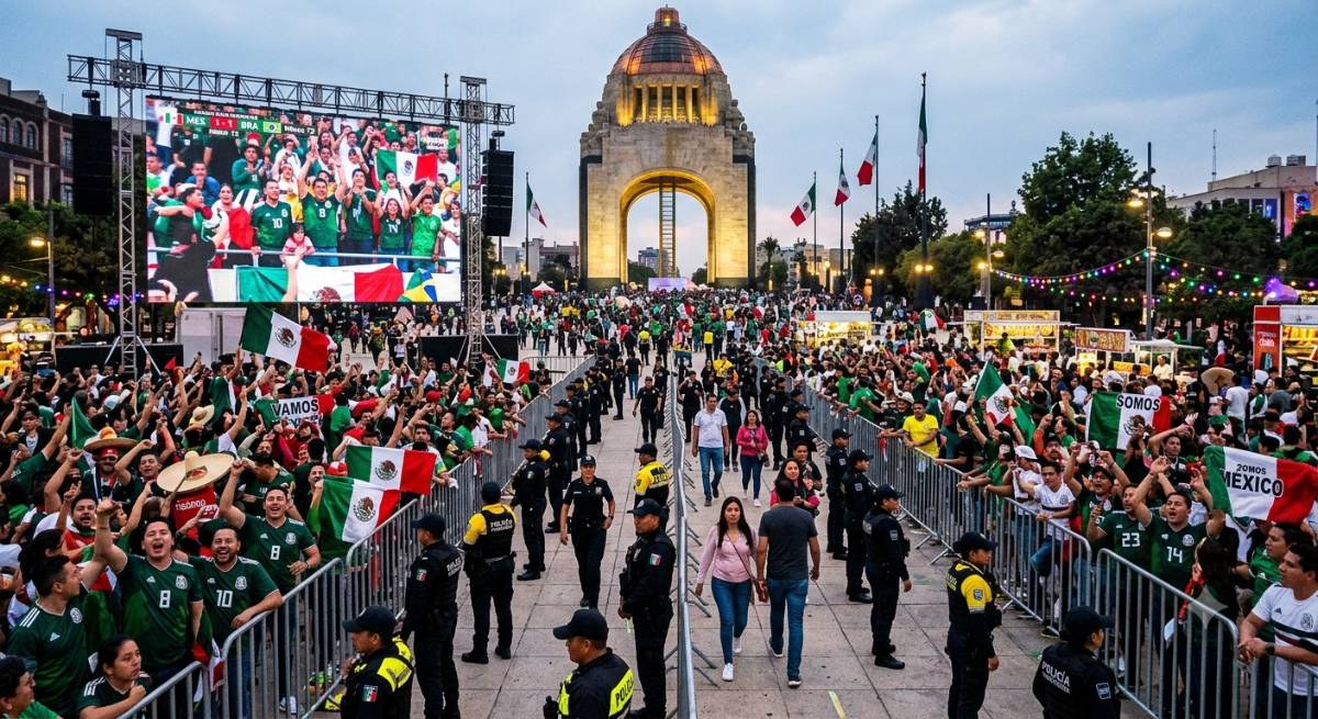 CIUDAD DE MÉXICO LISTA PARA EL MÉXICO VS. ECUADOR: REFUERZAN SEGURIDAD, MOVILIDAD Y DESCENTRALIZAN FESTEJOS