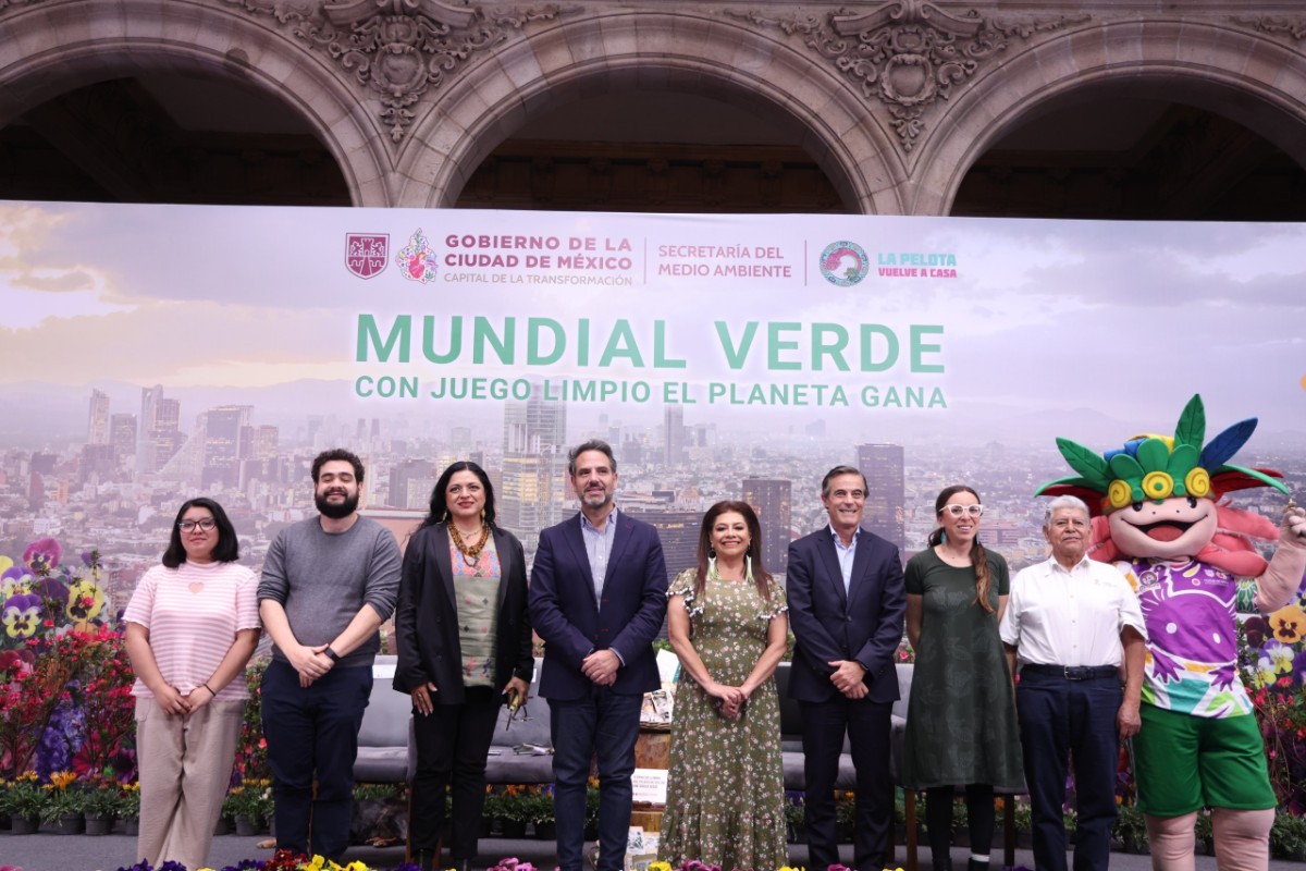 CIUDAD DE MÉXICO PRESENTA "MUNDIAL VERDE", DIEZ EJES PARA UNA JUSTA DEPORTIVA SUSTENTABLE