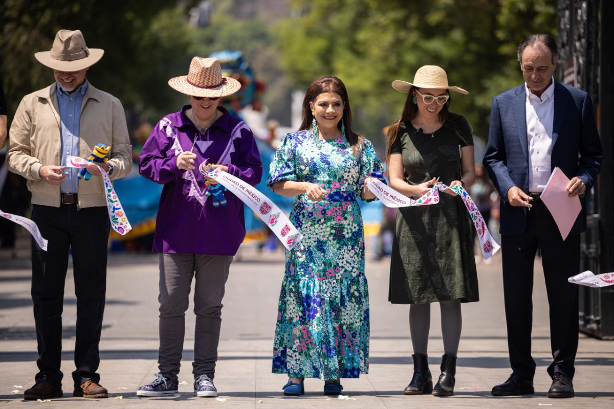 CLARA BRUGADA INAUGURA AQÜIFERA, FESTIVAL SOBRE EL AGUA EN CHAPULTEPEC