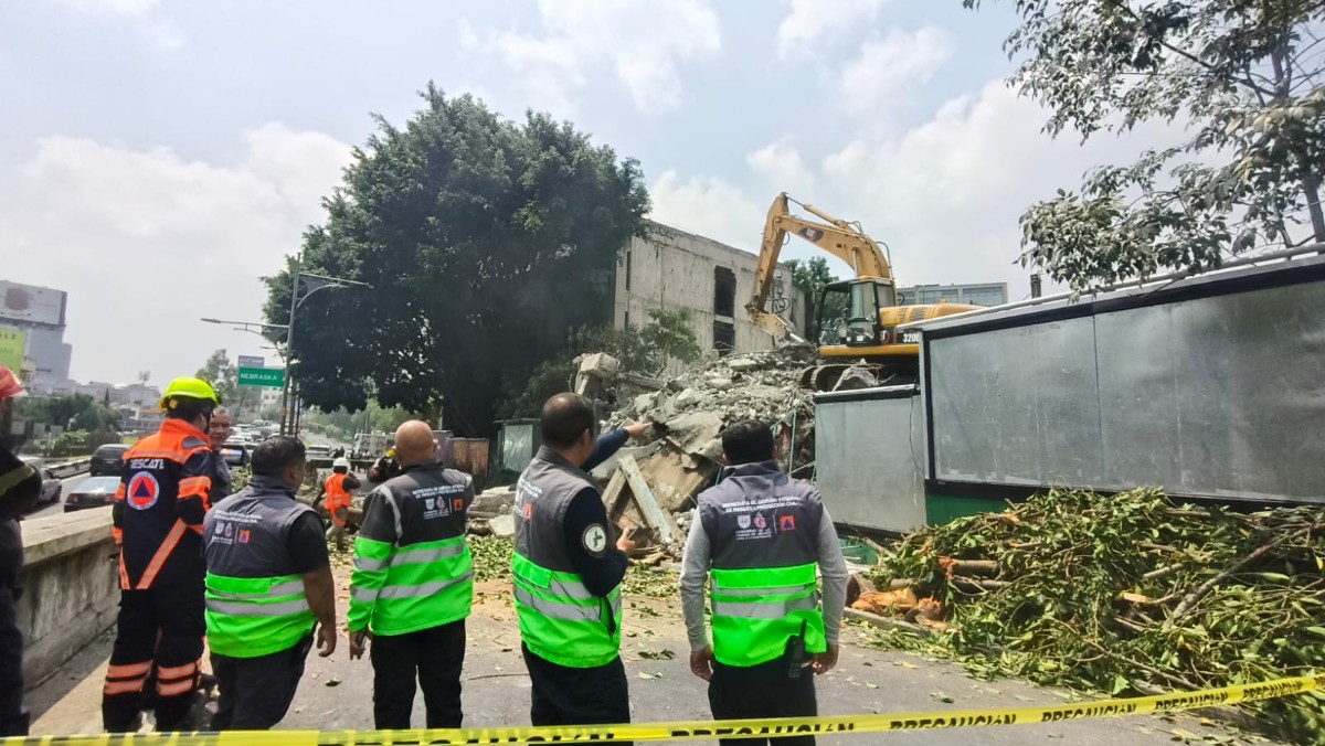 COLAPSA EDIFICIO EN PROCESO DE DEMOLICIÓN