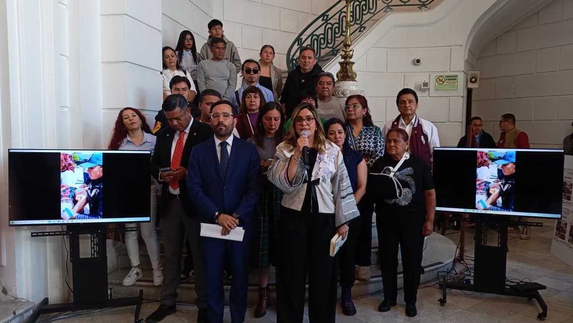 DENUNCIAN REPRESIÓN EN PARQUE LIRA; DIPUTADOS CONDENAN USO DE LA FUERZA Y ANUNCIAN ACCIONES LEGALES