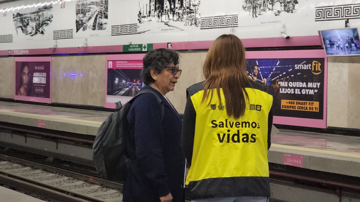 DIEZ AÑOS DEL PROGRAMA "SALVEMOS VIDAS": UN REFERENTE EN SALUD MENTAL EN EL METRO