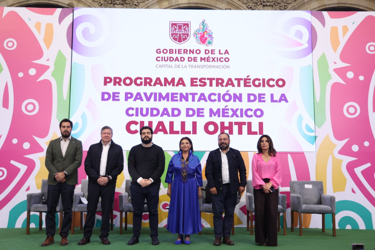 EL GOBIERNO DE CIUDAD DE MÉXICO ALCANZA 80% DE LA META EN EL PROGRAMA DE REPAVIMENTACIÓN “ CUALLI OTLI”