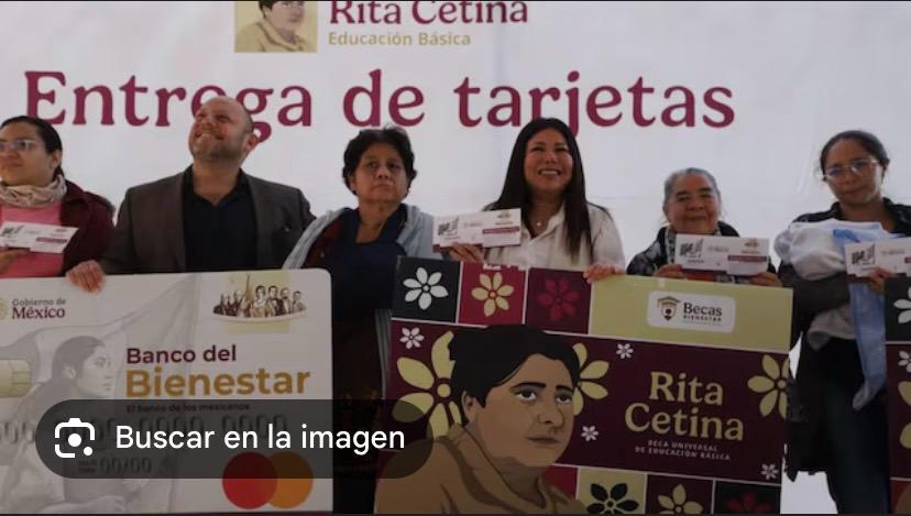 Entregan más de 4 mil tarjetas de la beca “Rita Cetina” a estudiantes de educación básica en Iztacalco