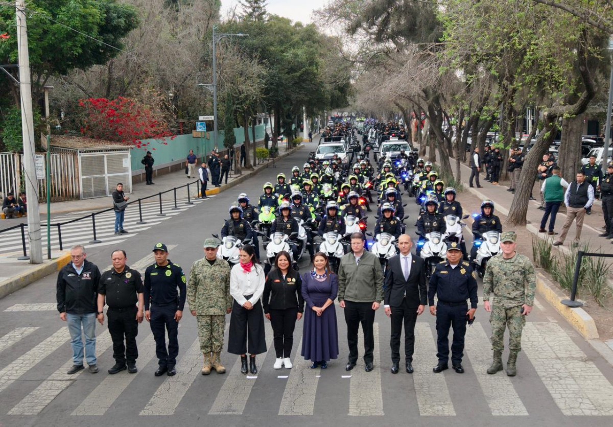 ESTRATEGIA DE SEGURIDAD EN CIUDAD DE MÉXICO SE REFUERZA TRAS BAJA HISTÓRICA EN DELITOS DE ALTO IMPACTO