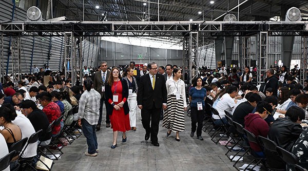 EXAMEN DE CONTROL DE LA UNAM: MÁS DEL 50 POR CIENTO DE LOS PARTICIPANTES OBTENDRÁ UN LUGAR, ANUNCIA EL RECTOR