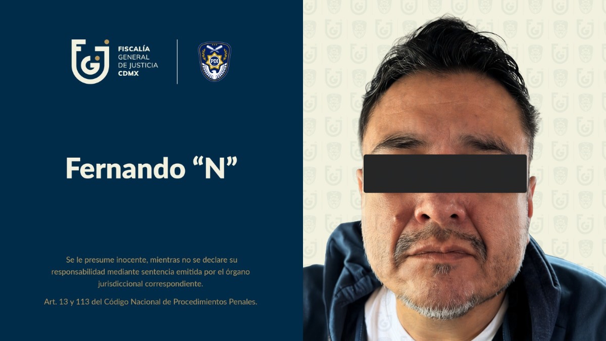 FISCALÍA CDMX VINCULA A PROCESO A PRESUNTO ABUSADOR SEXUAL EN LA CAPITAL