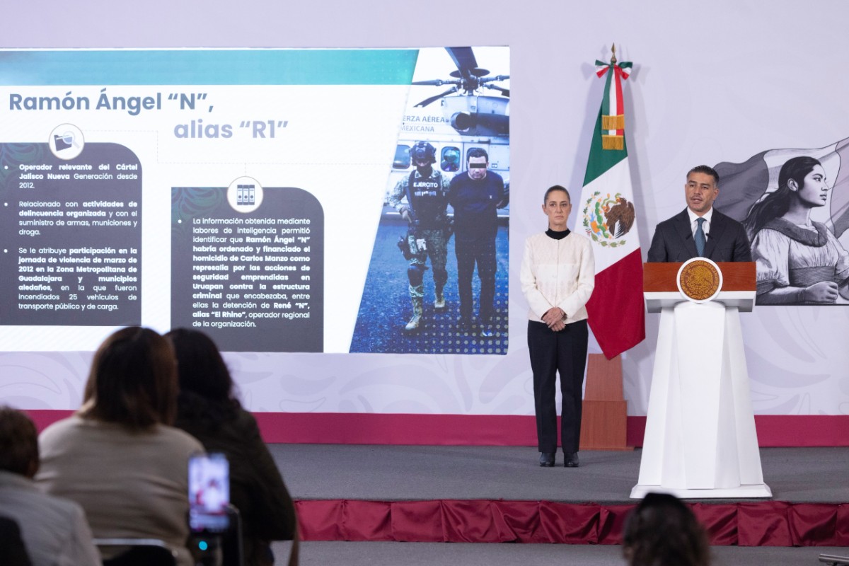 GABINETE DE SEGURIDAD CONFIRMA LA CAPTURA DEL 'R1', AUTOR INTELECTUAL DEL ASESINATO DE CARLOS MANZO