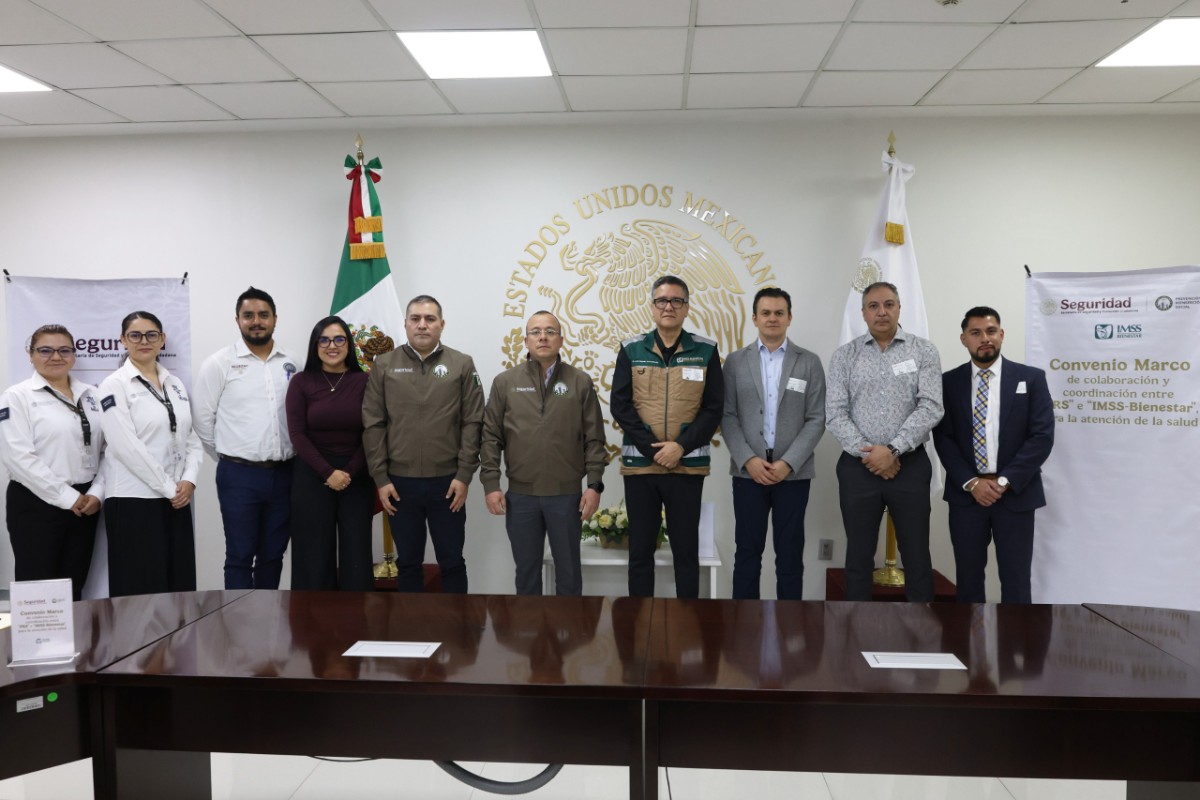 GARANTIZAN ATENCIÓN MÉDICA ESPECIALIZADA A PERSONAS PRIVADAS DE LA LIBERTAD CON CONVENIO IMSS BIENESTAR-SSPC