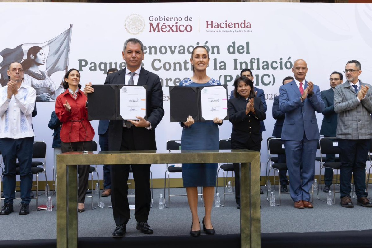 GOBIERNO DE MÉXICO, EMPRESAS PROVEEDORAS Y TIENDAS DE AUTOSERVICIO RENUEVAN EL PACIC PARA MANTENER EL PRECIO DE LA CANASTA BÁSICA EN 910 PESOS