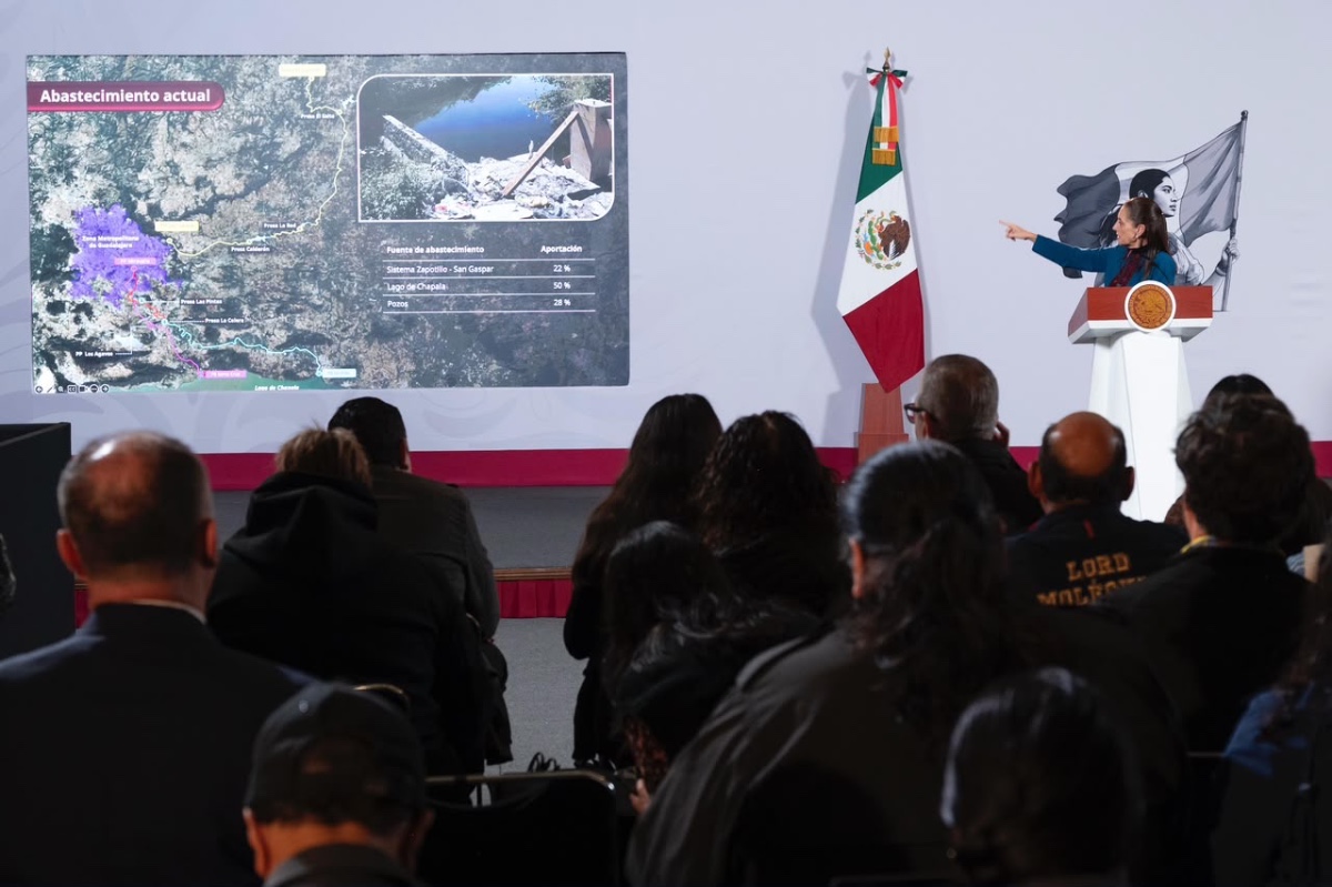 GOBIERNO DE MÉXICO INVERTIRÁ 14 MIL 500 MDP PARA GARANTIZAR AGUA POTABLE EN LA ZONA METROPOLITANA DE GUADALAJARA
