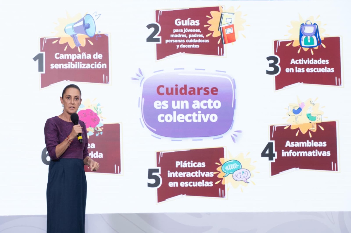 GOBIERNO DE MÉXICO LANZA "EL ABC DE LAS EMOCIONES" PARA ATENDER LA SALUD MENTAL JUVENIL