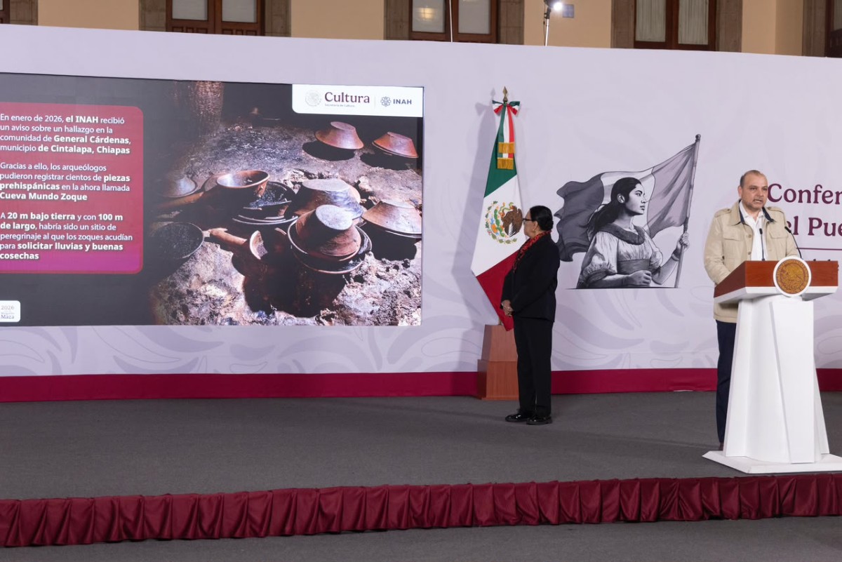HALLAZGO EN LA CUEVA MUNDO ZOQUE Y EL ÉXITO INTERNACIONAL DEL PATRIMONIO MEXICANO
