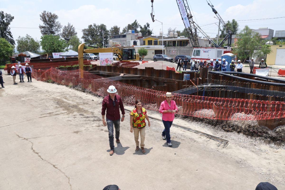 INVIERTEN 256 MILLONES DE PESOS PARA FRENAR INUNDACIONES EN SAN JOSÉ TLÁHUAC