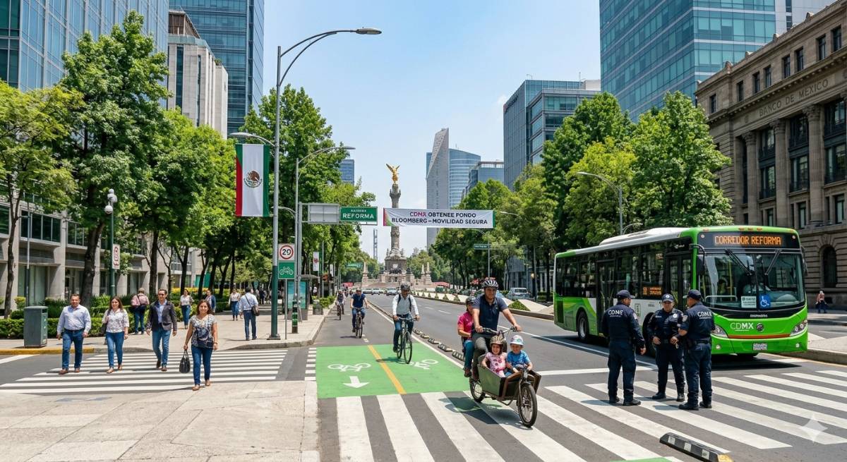 LA CIUDAD DE MÉXICO REFUERZA SU SEGURIDAD VIAL CON APOYO INTERNACIONAL