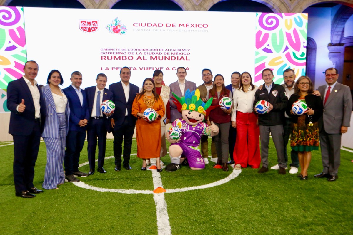 LA CIUDAD DE MÉXICO SE PONE LA CAMISETA: ARRANCA EL GABINETE MUNDIALISTA 2026