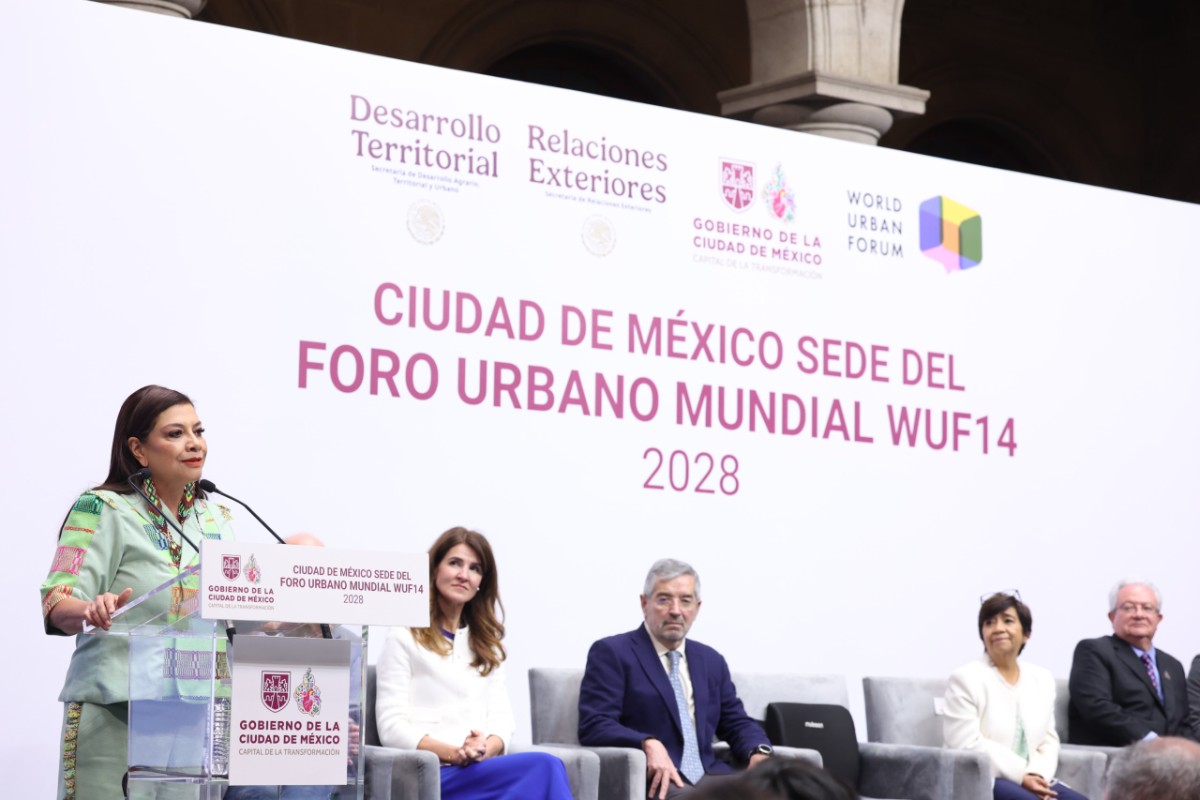 La Ciudad de México será la sede del Foro Urbano Mundial 2028