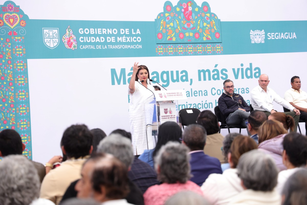LA MAGDALENA CONTRERAS RECIBE INVERSIÓN HISTÓRICA PARA GARANTIZAR EL ACCESO AL AGUA