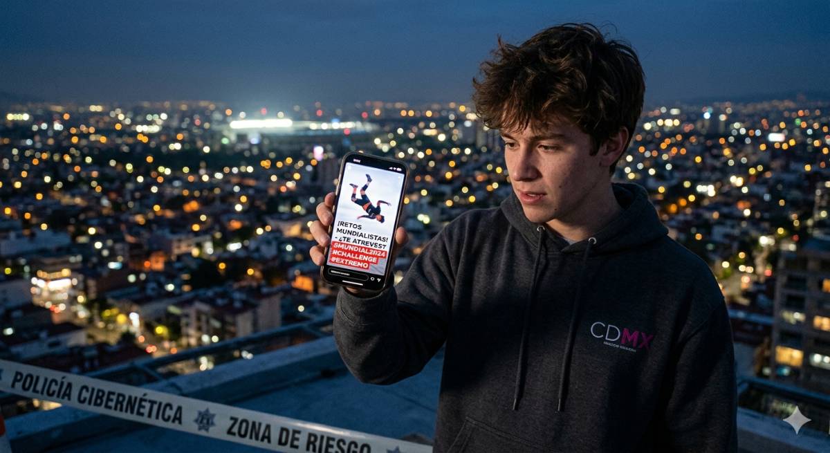 MÉXICO: AUTORIDADES LANZAN ALERTA POR RETOS VIRALES EXTREMOS DURANTE EL MUNDIAL DE FÚTBOL
