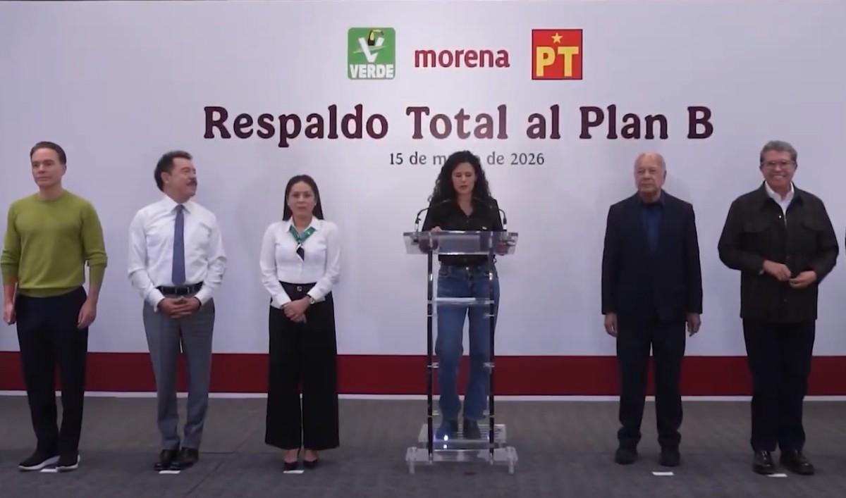MORENA, PT Y VERDE ACUERDAN RESPALDAR PLAN B DE REFORMA ELECTORAL DE SHEINBAUM