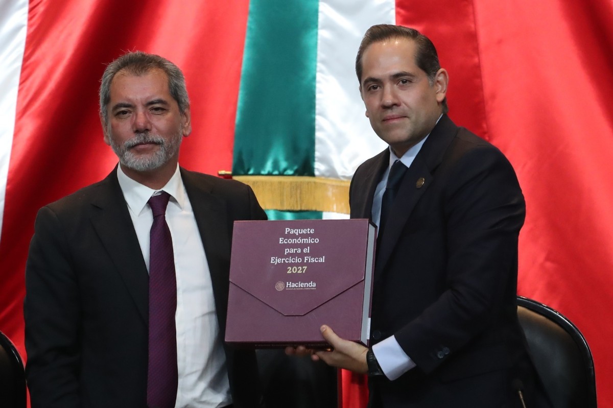 PAQUETE ECONÓMICO 2027 GARANTIZA PROGRAMAS PARA EL BIENESTAR Y OBRAS DE INFRAESTRUCTURA