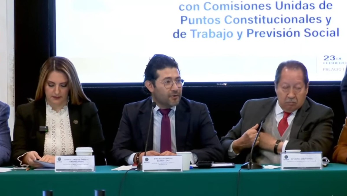 Presenta Marath Bolaños López detalles de la reforma laboral en Cámara de Diputados