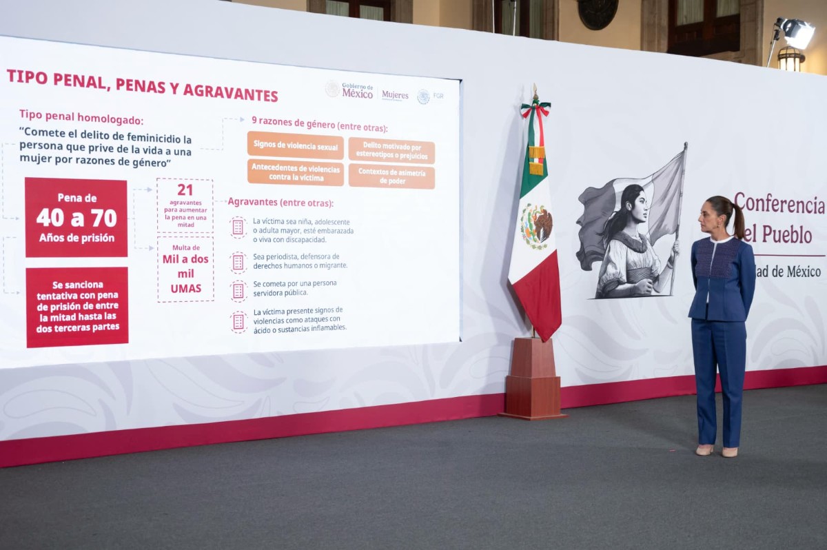 PRESENTAN INICIATIVA DE LEY GENERAL PARA HOMOLOGAR EL DELITO DE FEMINICIDIO EN MÉXICO
