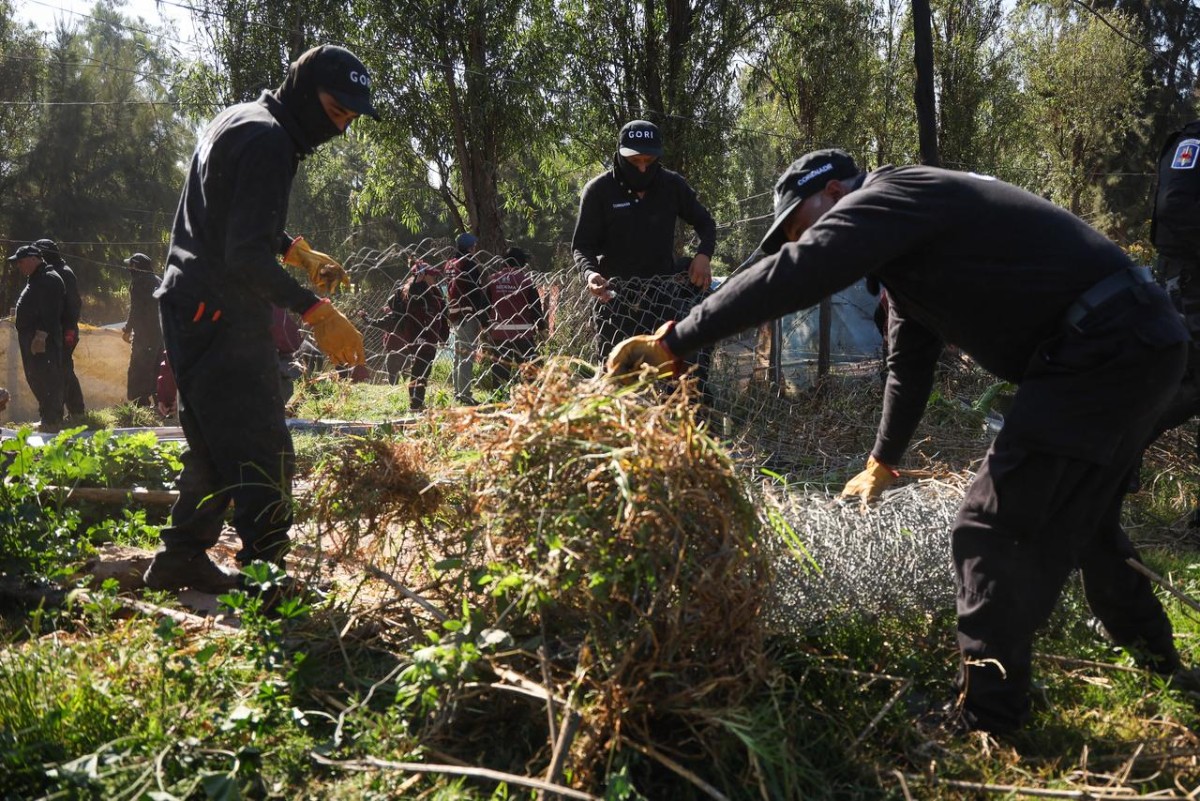 RECUPERAN UNA HECTÁREA DE SUELO DE CONSERVACIÓN EN XOCHIMILCO