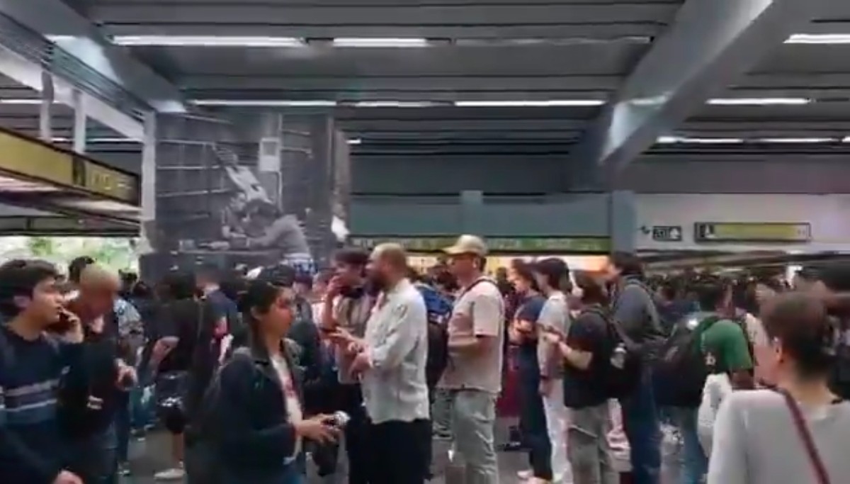 RTP APOYA A USUARIOS DE LÍNEA 3 TRAS FALLA ELÉCTRICA; METRO OPERA PARCIAL