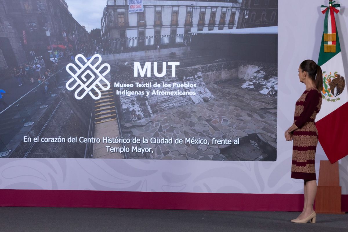 SE INAUGURA MUSEO TEXTIL PARA QUE ARTESANAS Y ARTESANOS VIVAN CON BIENESTAR: CLAUDIA SHEINBAUM  